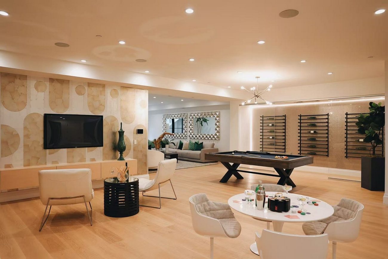 Furniture for a whole-home project sourced from Foshan