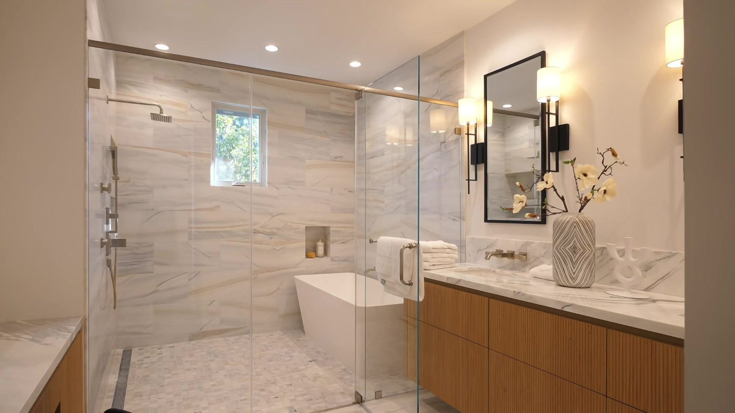 Bathroom vanity and sanitary ware
